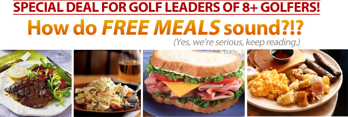 Free Meals for Golf Leaders